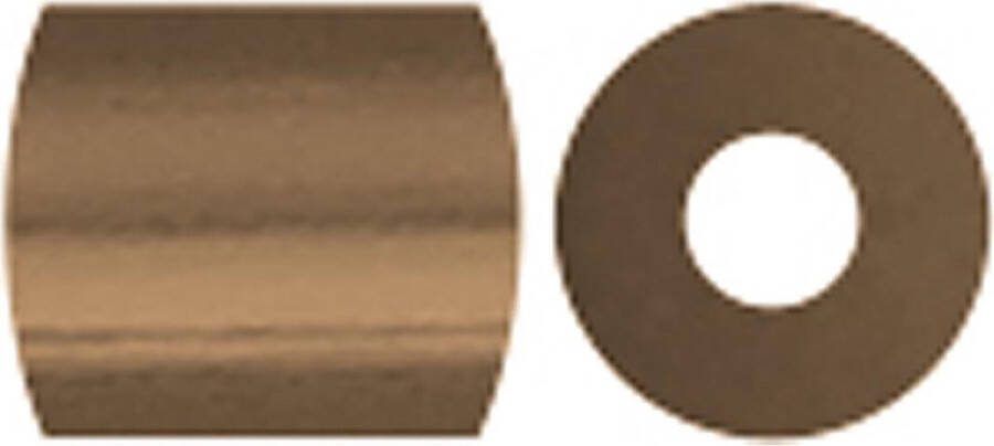 PacklinQ Foto kralen afm 5x5 mm gatgrootte 2 5 mm medium beige (6) 1100 stuk 1 doos