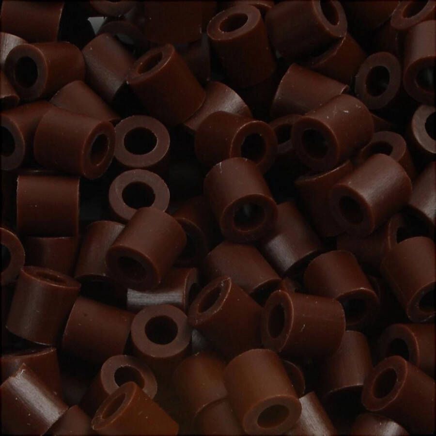 PacklinQ Foto kralen. bruin (3). afm 5x5 mm. gatgrootte 2.5 mm. medium. 1100 stuk 1 doos