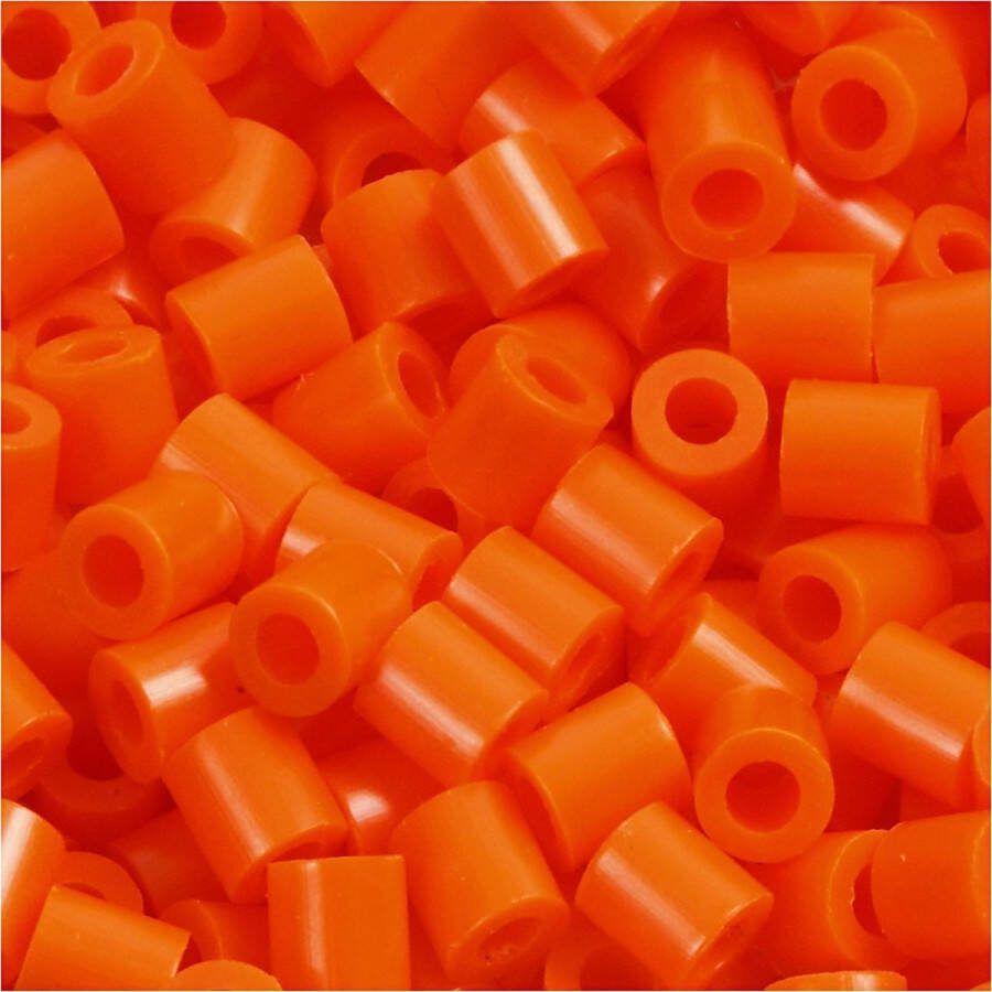 PacklinQ Foto kralen afm 5x5 mm gatgrootte 2 5 mm medium helder oranje (13) 6000stuk 1 doos