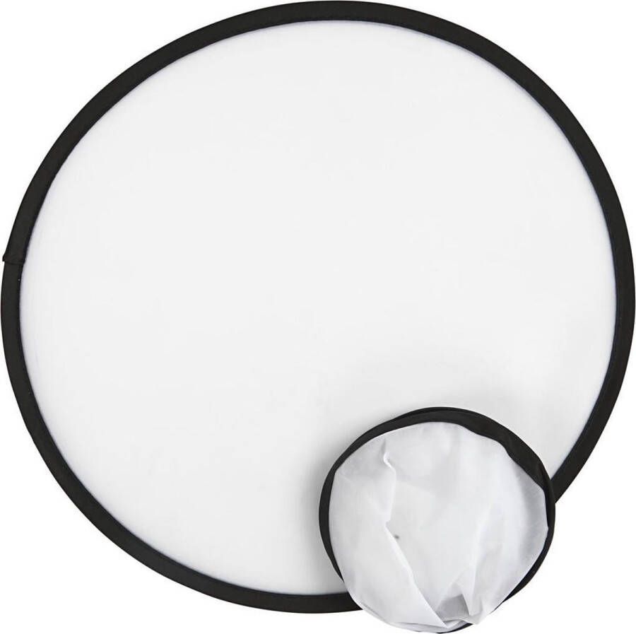 PacklinQ Frisbee. wit. d 25 cm. 5 stuk 1 doos
