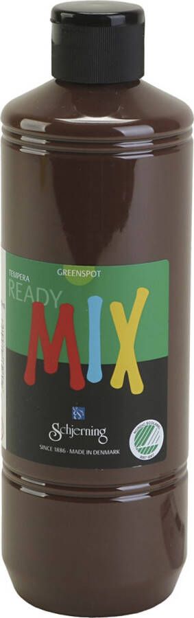 PacklinQ Greenspot plakaatverf. bruin. matt. 500 ml 1 fles