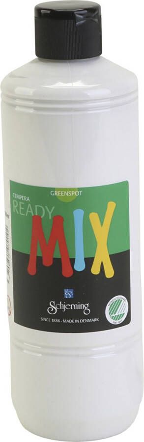 PacklinQ Greenspot plakaatverf. wit. matt. 500 ml 1 fles
