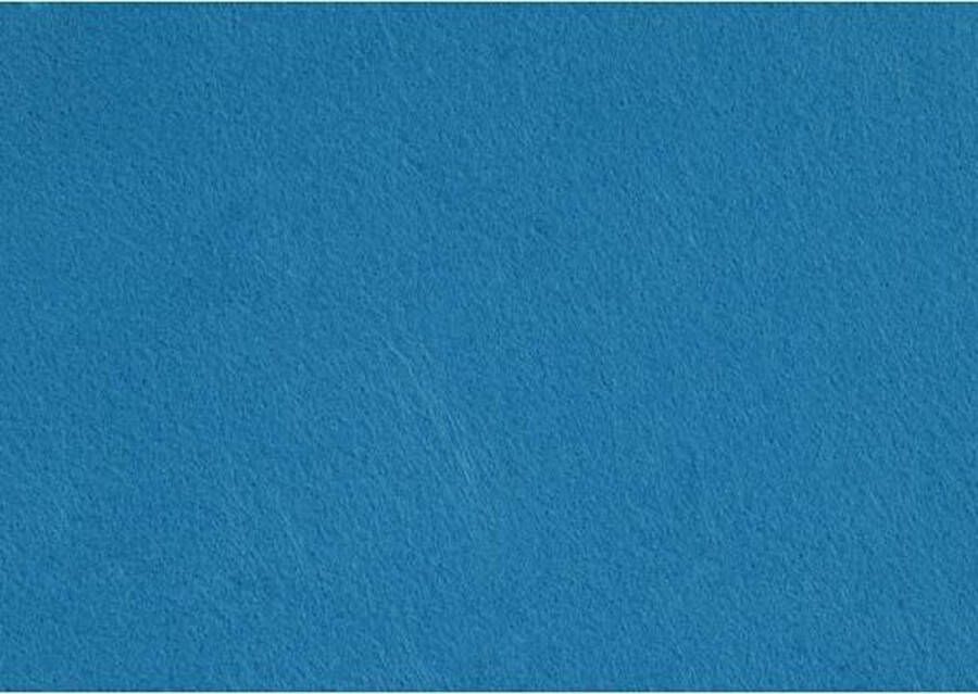 Creativ company Hobbyvilt A4 21x30 cm dikte 1 5-2 mm turquoise 10vellen