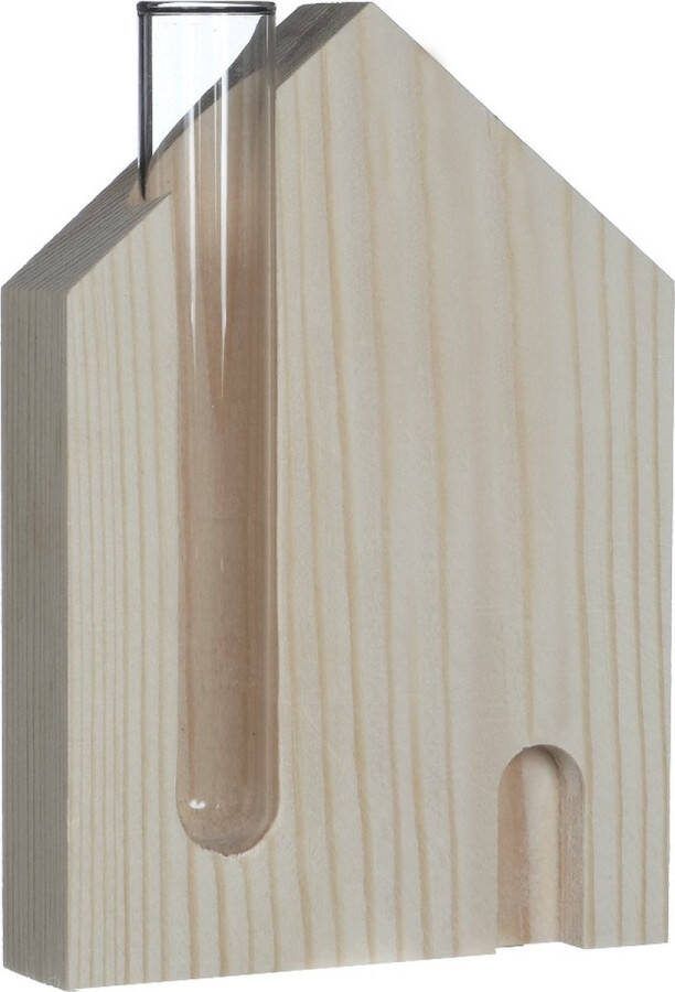 PacklinQ Huis standaard met reageerbuis 14cm hoog (6 st.)