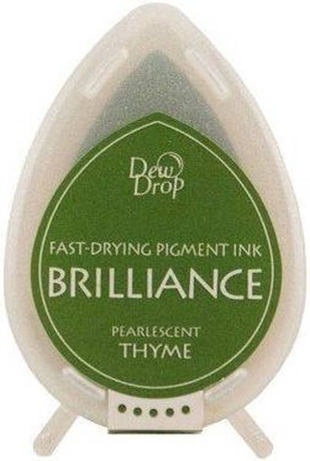 PacklinQ Inktkussen Brilliance Dew drops Pearlescent Thyme (1 st)