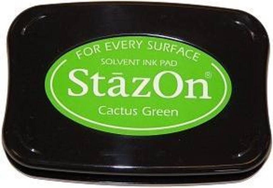 PacklinQ Inktkussen Stazon Cactus Groen (1 st)