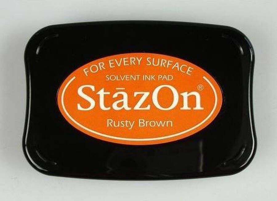 PacklinQ Inktkussen Stazon Rusty Bruin (1 st)