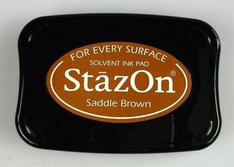 PacklinQ Inktkussen Stazon Saddle Bruin (1 st)