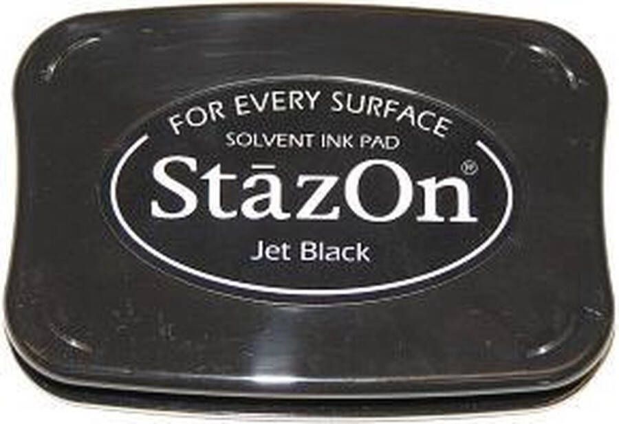 PacklinQ Inktkussen Stazon Zwart (1 st)
