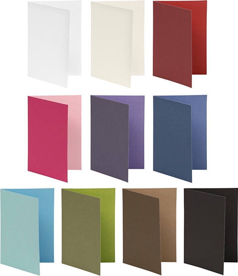 PacklinQ Kaart. afmeting kaart 10.5x15 cm. Inhoud kan variëren . 250 gr. kleuren. 30 doos 1 doos