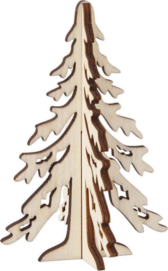 PacklinQ Kerstboom H: 12 5 cm B: 8 5 cm 1 stuk