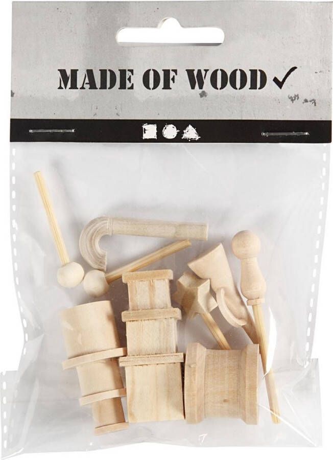 PacklinQ Kleine accessoires L: 2-5 cm 1doos 1 doos