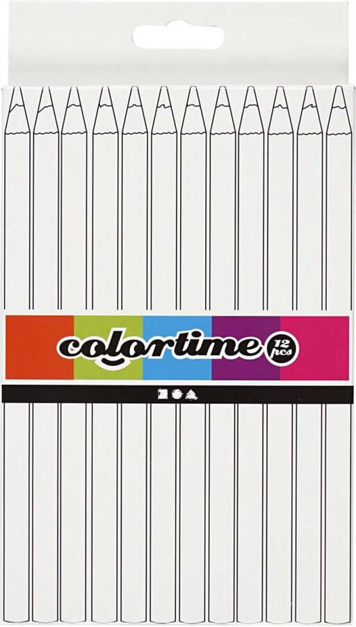 PacklinQ Kleurpotloden L: 17 45 cm vulling 5 mm JUMBO groen 12 stuk 1 doos