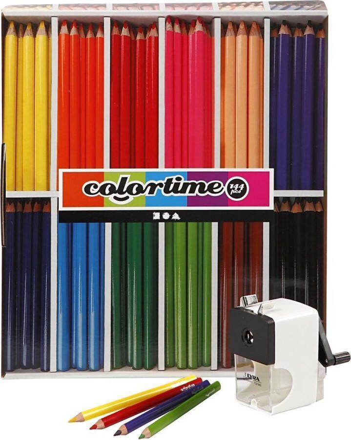 PacklinQ Kleurpotloden vulling 5 mm kleuren 1set 1 set