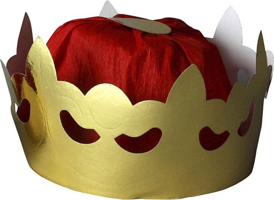 PacklinQ Koningskroon H: 11 cm d 19 cm goud 1stuk 1 stuk