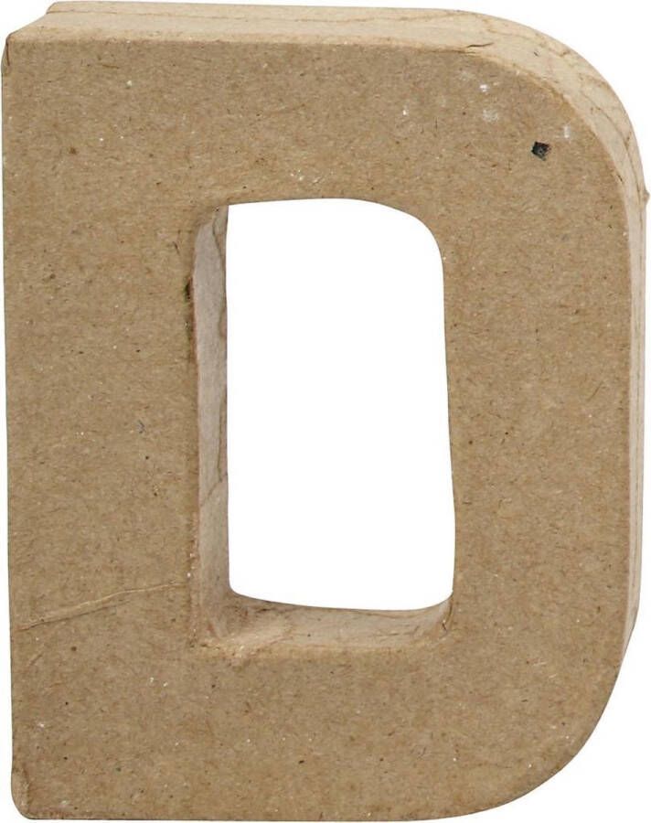 PacklinQ Letter D H: 10 cm B: 7 cm dikte 1 7 cm 1stuk 1 stuk