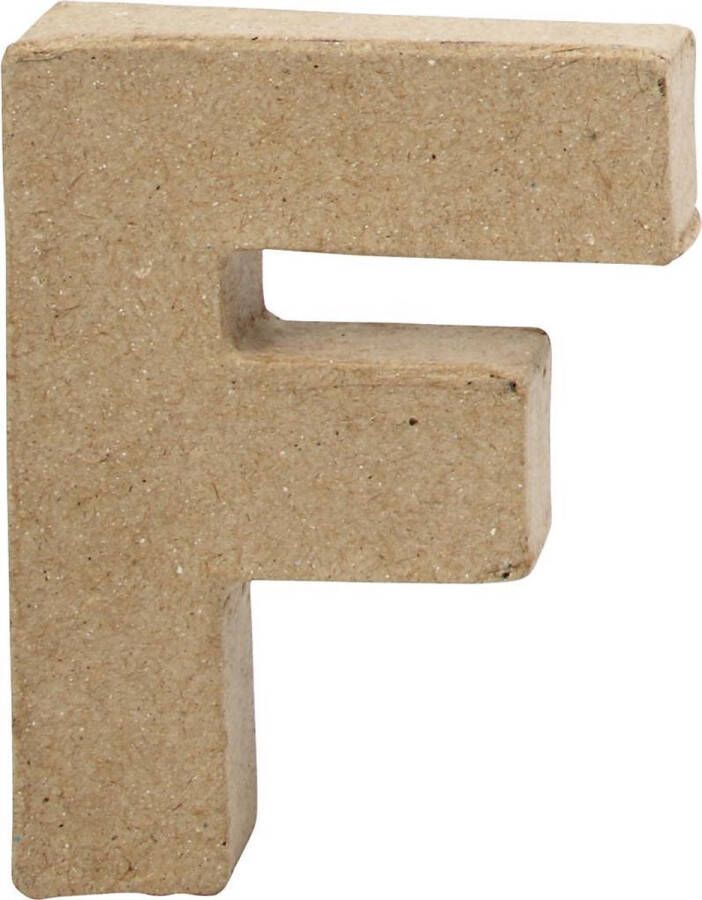 PacklinQ Letter F H: 10 cm B: 7 6 cm dikte 1 7 cm 1stuk 1 stuk
