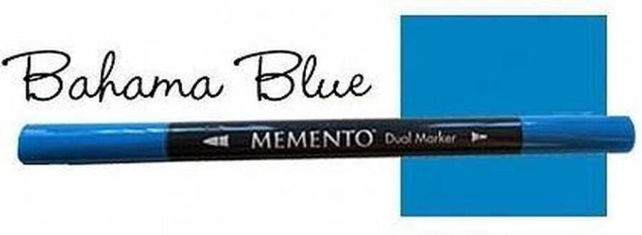 PacklinQ Markeerstiften Memento Bahama blue (1 st)