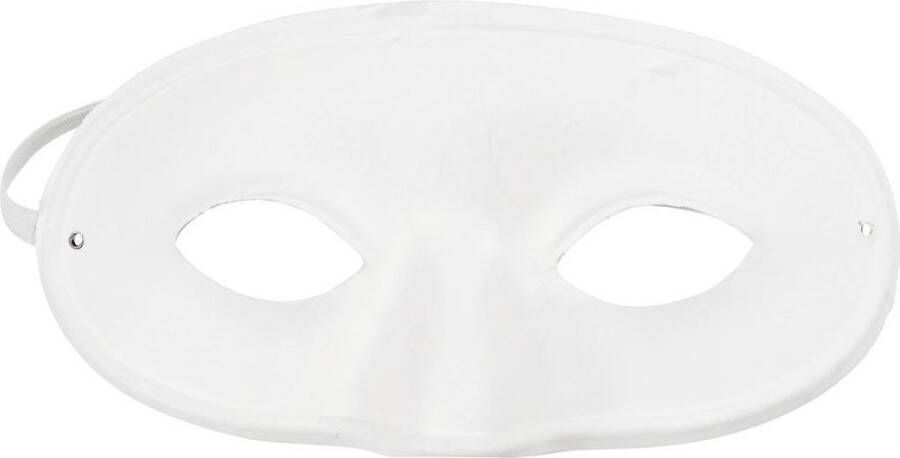 PacklinQ Masker. H: 9.5 cm. B: 18.5 cm. wit. 1 stuk