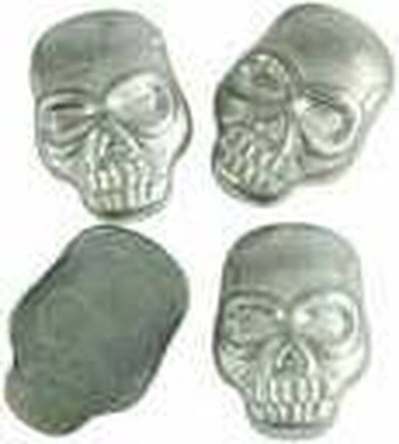 PacklinQ Mini stenen van glas. zilver. afm 0.6-0.8+1.5-2+3 mm. 3x45 gr 1 doos