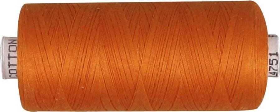 PacklinQ Naaigaren oranje katoen 1000m [HOB-41284]