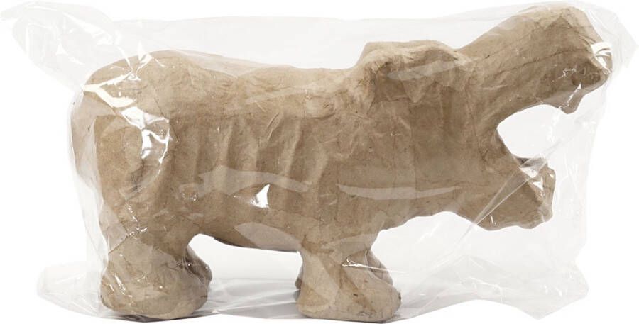 PacklinQ Nijlpaard. H: 18 cm. L: 28 cm. 1 stuk