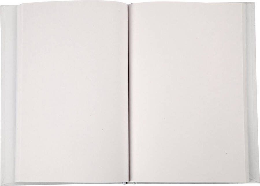 PacklinQ Notitieboek A5 dikte 8 mm 80 gr wit 1stuk 1 stuk
