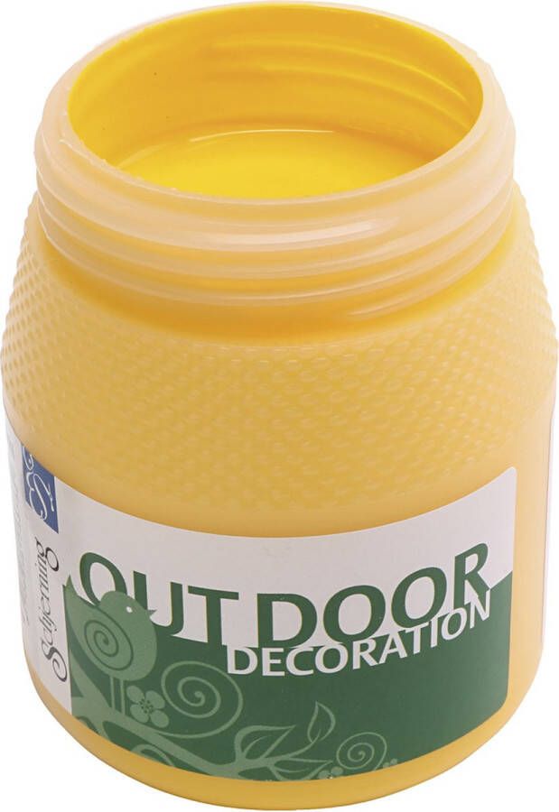 PacklinQ Outdoor Verf. geel. 250 ml 1 fles