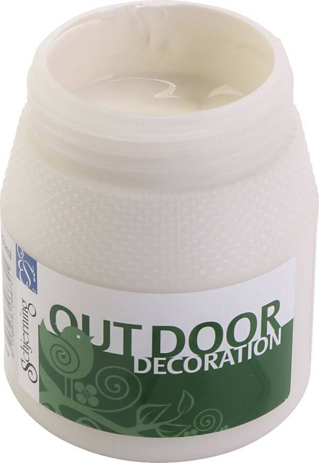 PacklinQ Outdoor Verf. wit. 250 ml 1 fles