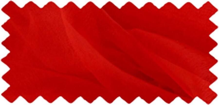 PacklinQ Organza stof rood B: 50 cm 10 m 1 rol
