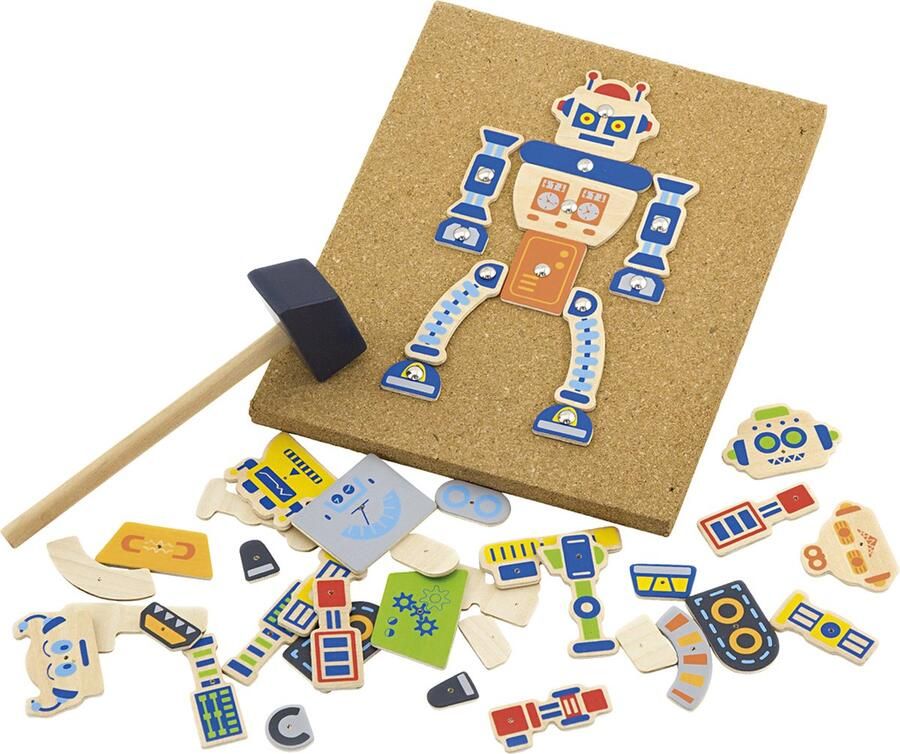 PacklinQ VIGA hamermozaïek set robot afm 23x18 cm 1stuk 1 stuk
