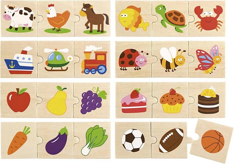 PacklinQ VIGA legpuzzel 8onderdelen 1 set