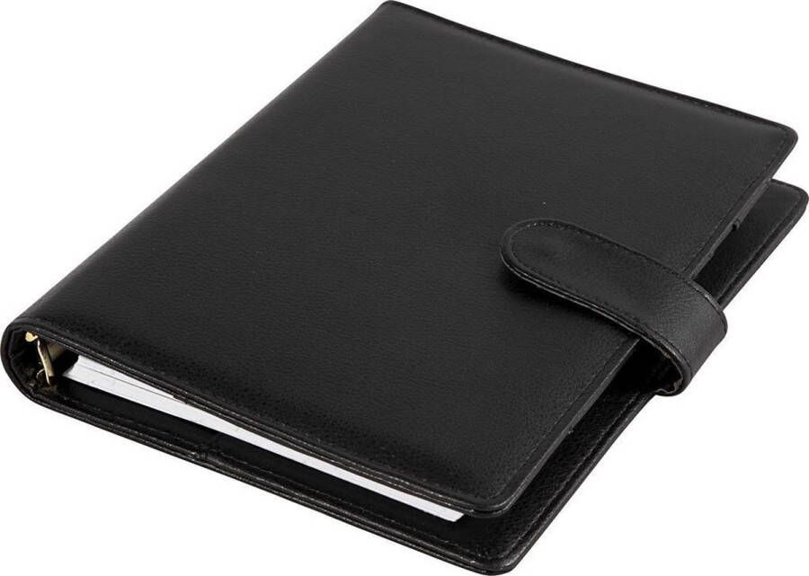 PacklinQ Planner Bulletjournal afm 19x23 5x4 cm ringband zwart 1stuk 1 stuk