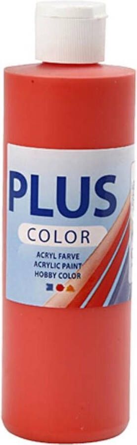 PacklinQ Plus Color acrylverf. brilliant red. 250 ml 1 fles