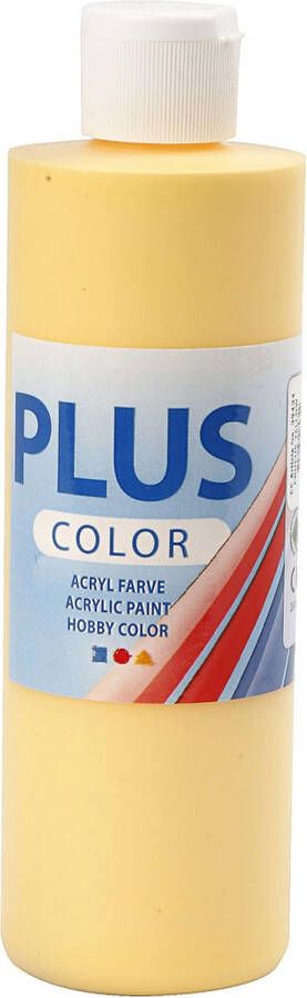 PacklinQ Plus Color acrylverf. crocus yellow. 250 ml 1 fles