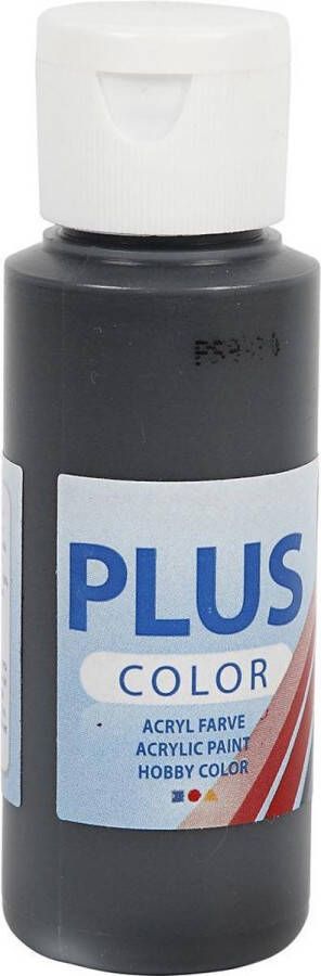 PacklinQ Plus Color acrylverf. zwart. 60 ml 1 fles