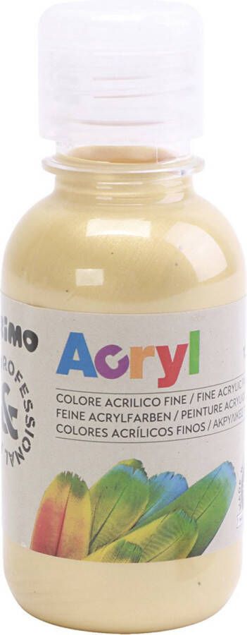 PacklinQ PRIMO luxe acrylverf. goud. 125 ml 1 fles