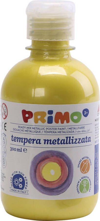 PacklinQ PRIMO Metallic verf. geel. 300 ml 1 doos