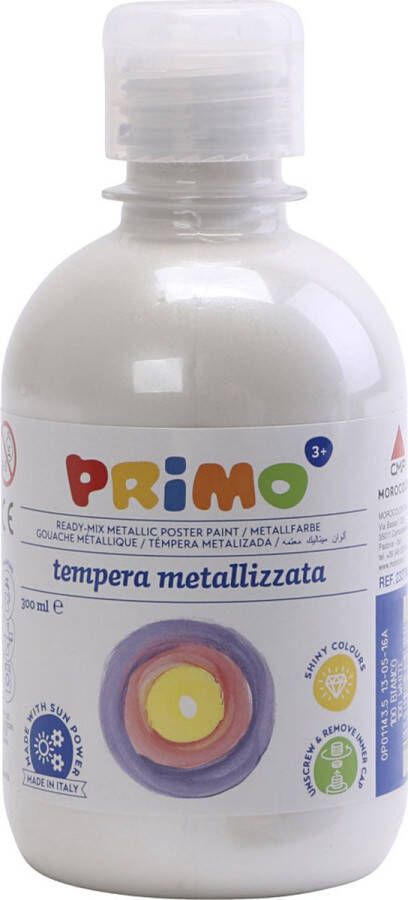 PacklinQ PRIMO Metallic verf. wit. 300 ml 1 doos