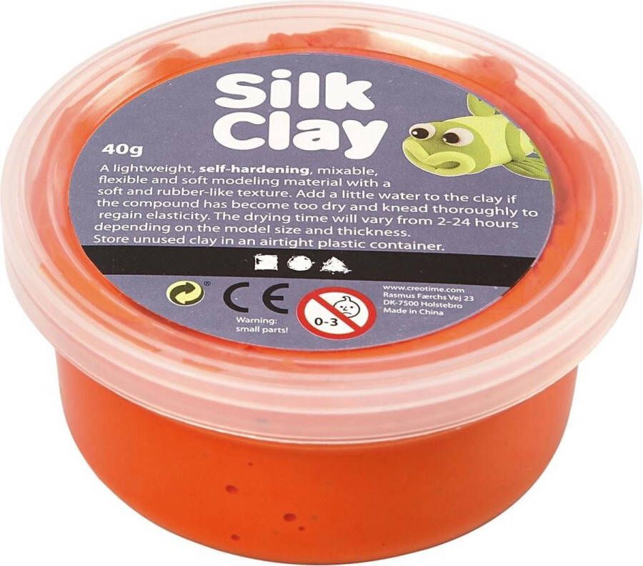 PacklinQ Silk Clay oranje 40gr