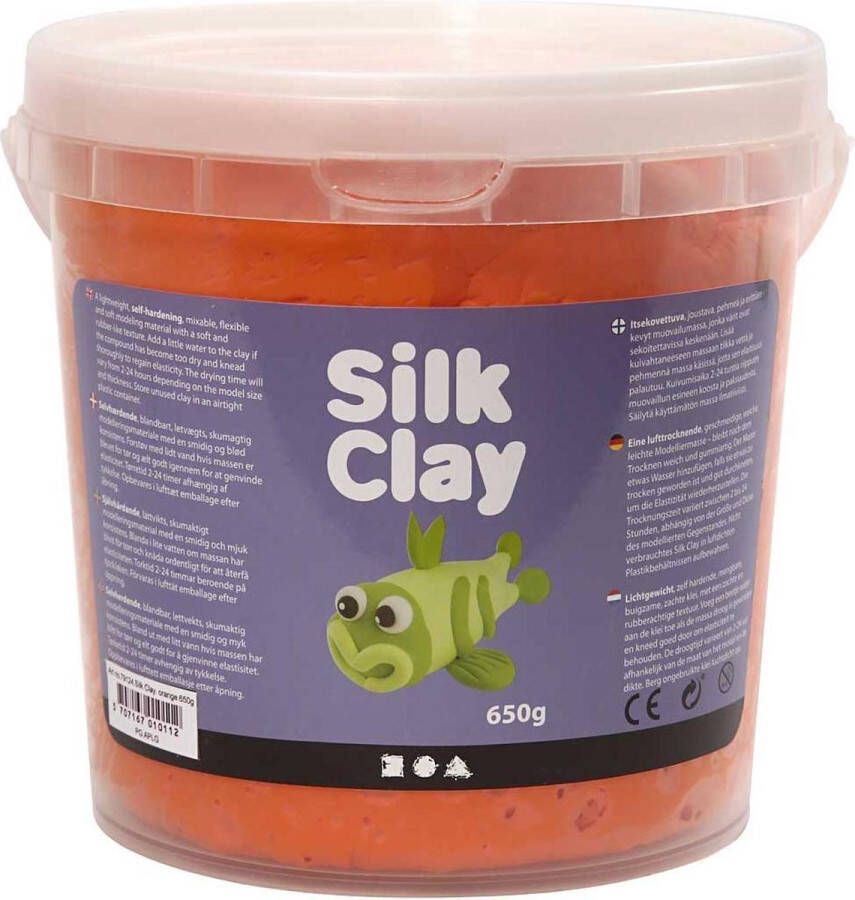 PacklinQ Silk Clay oranje 650gr