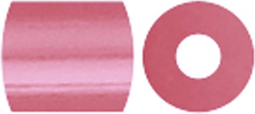 PacklinQ Strijkkralen. roze parelmoer (32259). afm 5x5 mm. gatgrootte 2.5 mm. medium. 6000 stuk 1 doos