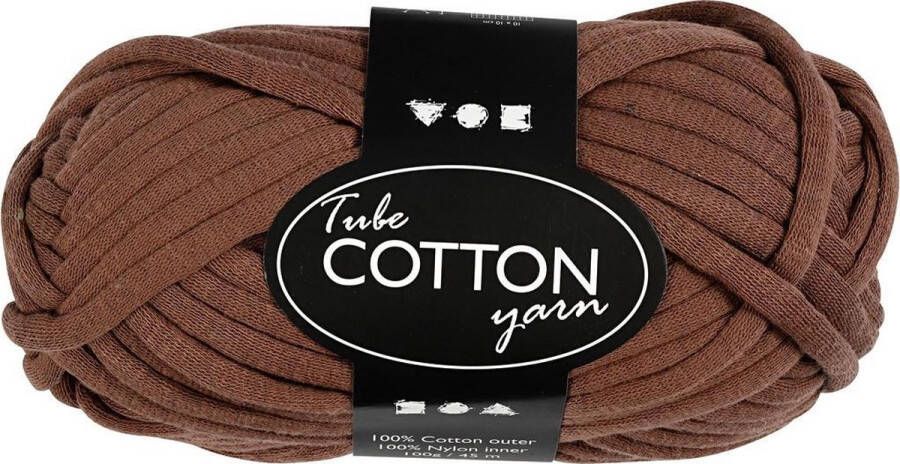 PacklinQ Textielgaren L: 45 m bruin 100gr 1 bol