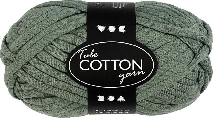 PacklinQ Textielgaren L: 45 m donkergroen 100gr 1 bol