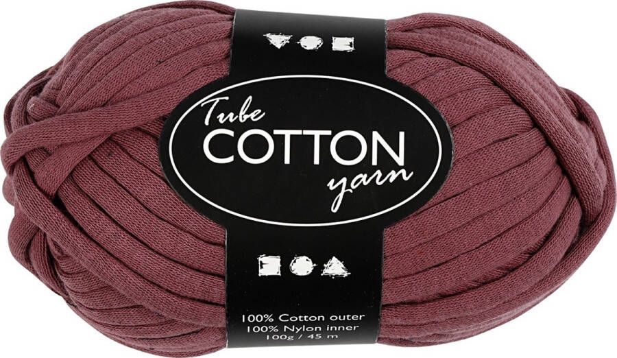 PacklinQ Textielgaren L: 45 m paars 100gr 1 bol