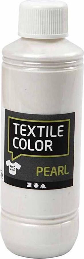 PacklinQ Textile Color. base. parelmoer. 250 ml 1 fles