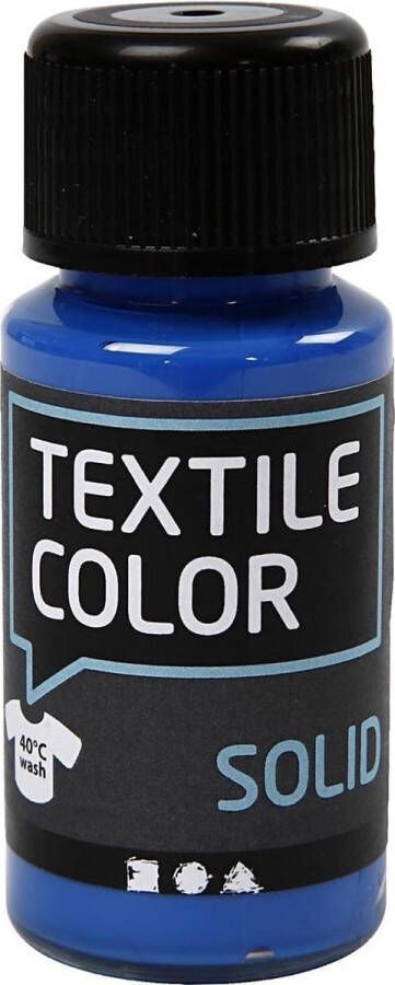 PacklinQ Textile Color. brilliant blauw. dekkend. 50 ml 1 fles
