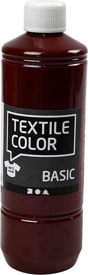 PacklinQ Textile Color. bruin. 500 ml 1 fles