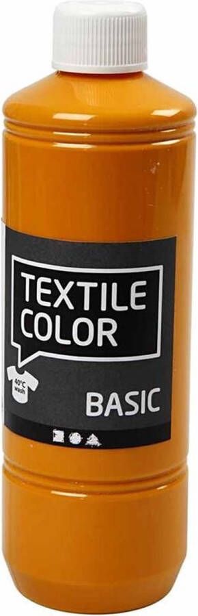 PacklinQ Textile Color. mosterd. 500 ml 1 fles