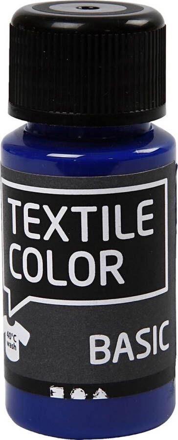 PacklinQ Textile Color. primair blauw. 50 ml 1 fles